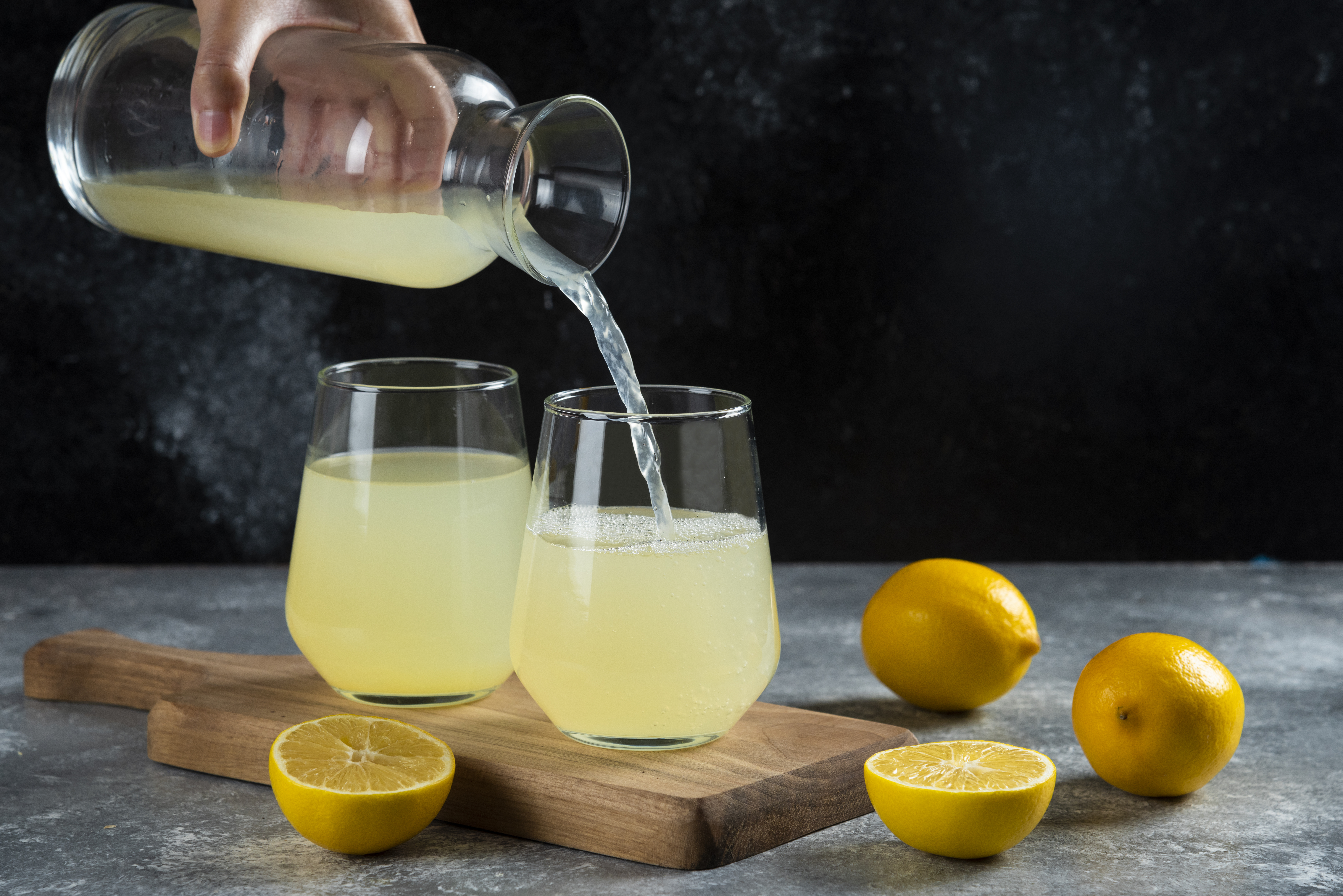Lemon juice ready to use
